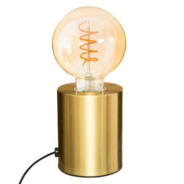 Lampka stołowa Saba złota lampka nocna biurkowa 11 cm 410422