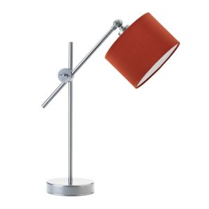 Lampka stołowa z regulacją wysokości MALI – Czarny/Rdzawy 900234 Lampka stołowa z regulacją wysokości MALI – Czarny/Rdzawy 900234