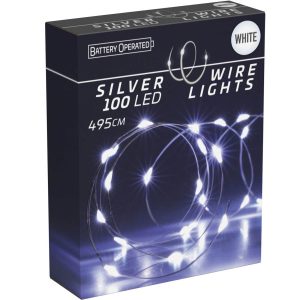 Lampki 100 Led Na Baterie Dekoracja Na Boże Narodzenie 495Cm 373369 Lampki 100 Led Na Baterie Dekoracja Na Boże Narodzenie 495Cm 373369