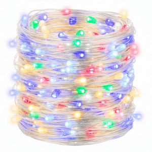Lampki choinkowe 10 LED druciki mikro na baterie 347139 Lampki choinkowe 10 LED druciki mikro na baterie 347139