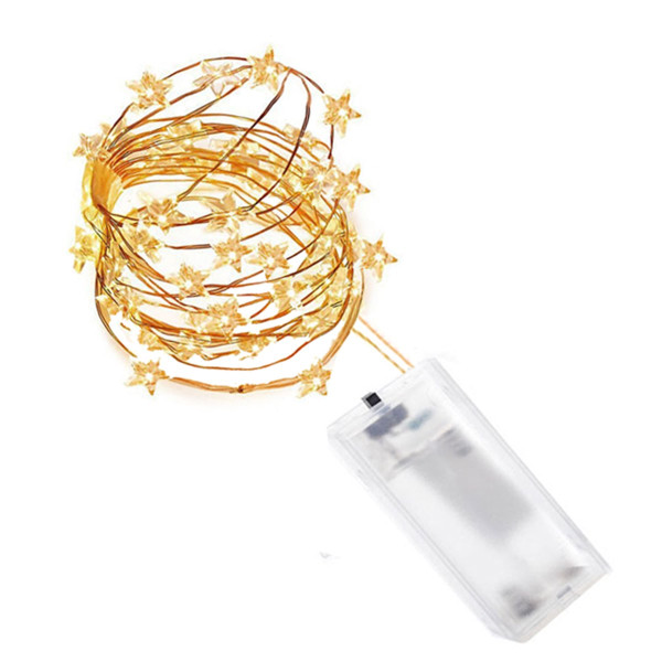 Lampki choinkowe 20 LED ciepły biały 335939