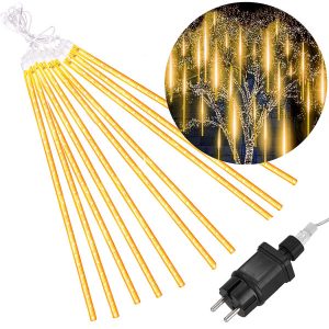 Lampki choinkowe 480 Led sople, meteory zew. biały ciepły 335857