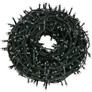 Lampki choinkowe 500 led zimny biały 27,5 m oświetlenie IP44 na prąd 781794 Lampki choinkowe 500 led zimny biały 27,5 m oświetlenie IP44 na prąd 781794