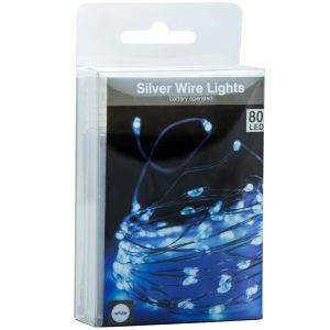 Lampki Girlanda 80 Led Zimna Biel Na Baterie 373368 Lampki Girlanda 80 Led Zimna Biel Na Baterie 373368