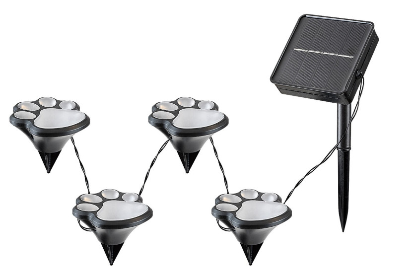 Lampki ogrodowe dekoracyjne solarne LED 0.06W Wigry czarny 77001 Rabalux 915576