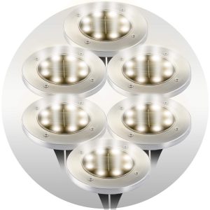 Lampki solarne do ogrodu naziemne wbijane Ilumen led 6szt. 334769 Lampki solarne do ogrodu naziemne wbijane Ilumen led 6szt. 334769