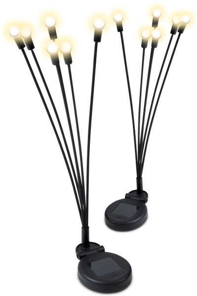 Lampki solarne do ogrodu świetliki czujnik zmierzchu Ilumen 342406