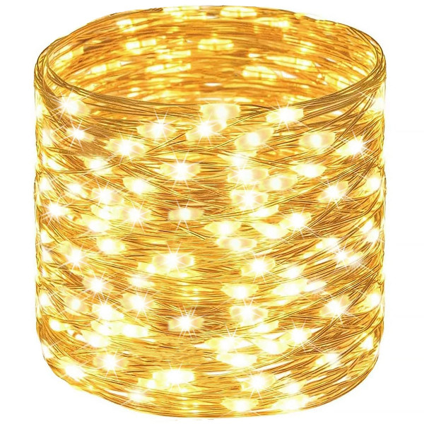 Lampki świąteczne na szpuli 1000 LED druciki choinkowe 381016