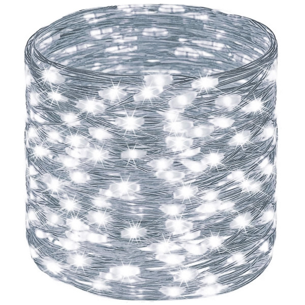 Lampki świąteczne na szpuli 1000 LED wewnętrzno-zewnętrzne 373243