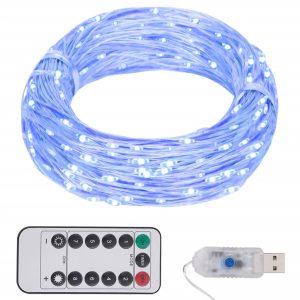 Łańcuch lampek LED Blue 15 m vidaXL 402157 Łańcuch lampek LED Blue 15 m vidaXL 402157