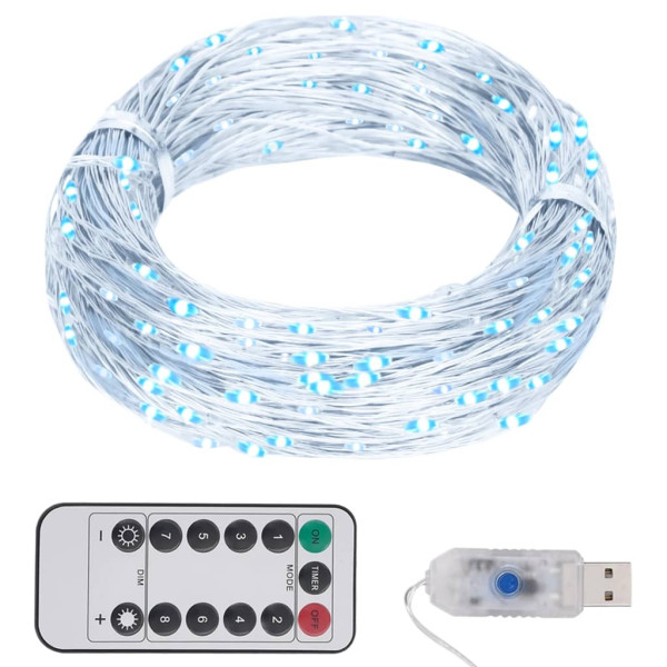 Łańcuch lampek LED Cold white 30 m vidaXL 402131