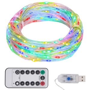 Łańcuch lampek LED Multicolour 15 m vidaXL 402109
