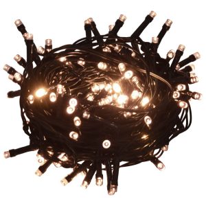 Łańcuch lampek LED Warm white 30 m vidaXL 402164