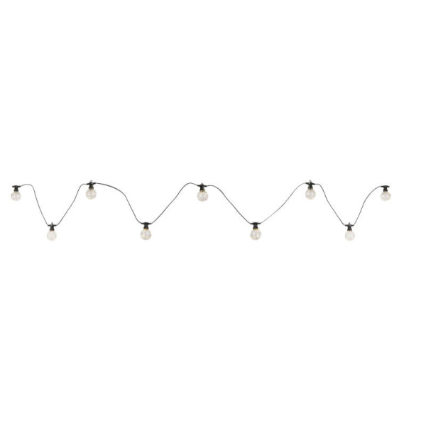 Łańcuch ze światełkami 7,5m 10 LED 4,2W IP44 ciepła 185141
