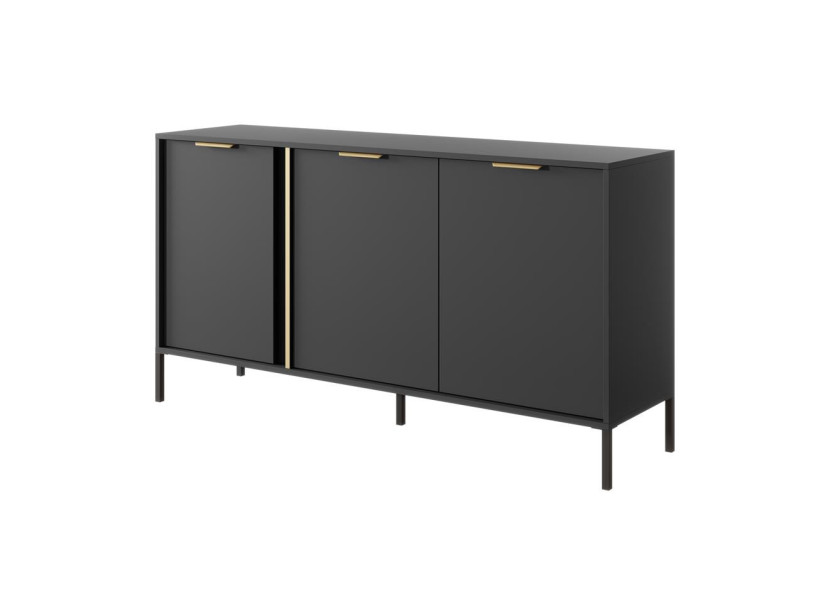 LARS - KOMODA Szeroka 3D 153 antracyt 378291