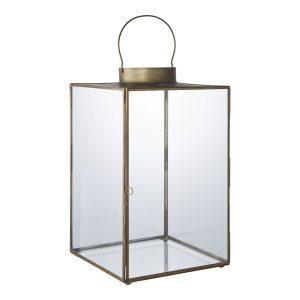 LATARENKA Mohali antyczne złoto z metalu i szkła 24,5×24,5cm 669005 LATARENKA Mohali antyczne złoto z metalu i szkła 24,5×24,5cm 669005