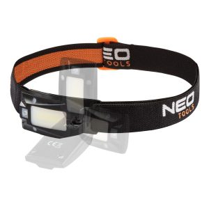 Latarka czołowa aku USB 180lm LED czujnik ruchu NEO 99-069 79464 Latarka czołowa aku USB 180lm LED czujnik ruchu NEO 99-069 79464