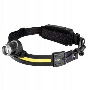 Latarka czołowa czołówka LED BELT 2.0 do 100m na usb NEO Tools 99-117 570198 Latarka czołowa czołówka LED BELT 2.0 do 100m na usb NEO Tools 99-117 570198