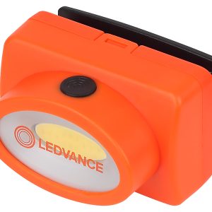 Latarka czołowa LED bateryjna pomarańczowa 253756 Latarka czołowa LED bateryjna pomarańczowa 253756