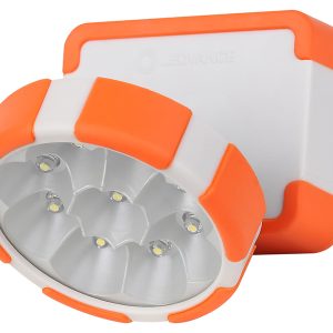 Latarka kempingowa LED pomarańczowo-szara 253760 Latarka kempingowa LED pomarańczowo-szara 253760