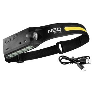 Latarka lampka czołowa LED czołówka pasek 2w1 NEO 99-097 79470 Latarka lampka czołowa LED czołówka pasek 2w1 NEO 99-097 79470