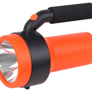 Latarka LED pomarańczowo-czarna 253765 Latarka LED pomarańczowo-czarna 253765