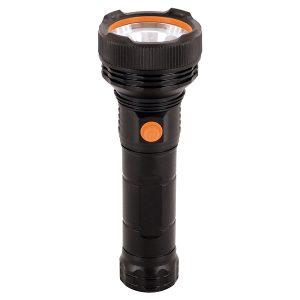 Latarka Magnus LED z zimną barwą światła akumulatorowa czarna 383859 Latarka Magnus LED z zimną barwą światła akumulatorowa czarna 383859