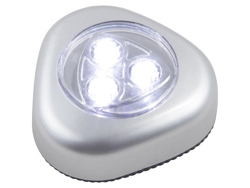 Latarka meblowa Flashlight z zimną barwą światła srebrna 26866