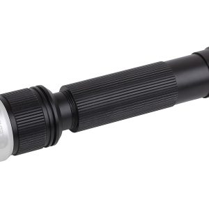 Latarka taktyczna LED aluminiowa czarna 253766 Latarka taktyczna LED aluminiowa czarna 253766