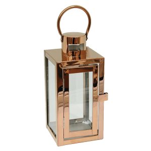 Latarnia metalowa Barcelona S 23 cm miedziana 47768 Latarnia metalowa Barcelona S 23 cm miedziana 47768