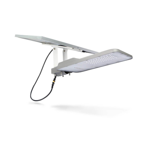 Latarnia solarna LED z pilotem 2500lm 5000K panel 30W IP65 LANA Videx 918049