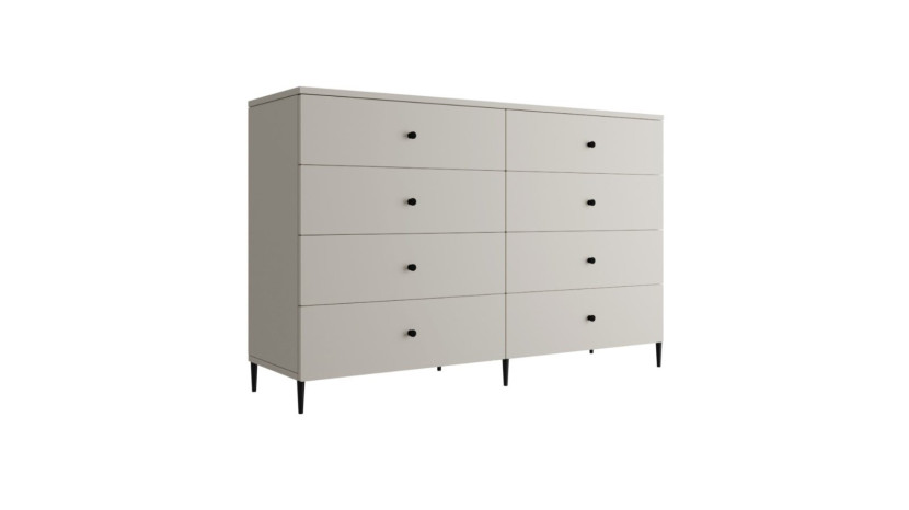 Lavre 2 8S Komoda Kaszmir Mat 150X96,5X42Cm 939755