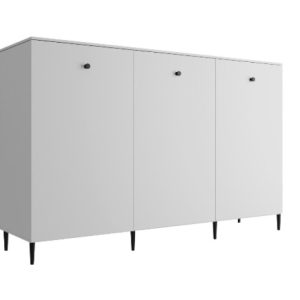 Lavre 3D Komoda Biały Mat 150X96,5X42Cm 939741 Lavre 3D Komoda Biały Mat 150X96,5X42Cm 939741