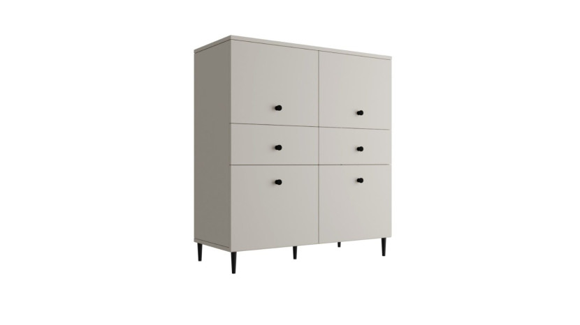 Lavre 4D2S Komoda Kaszmir Mat 100X103X42Cm 939751