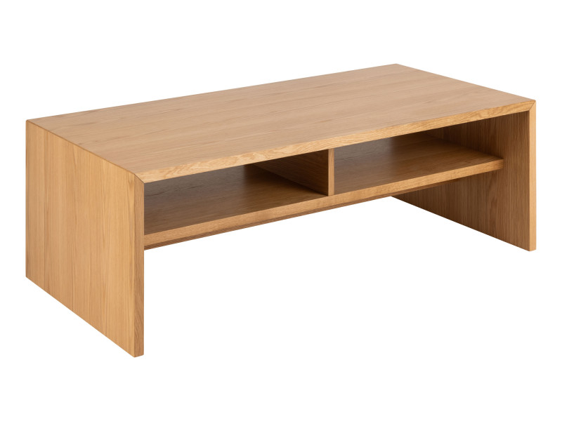 Ława Anvik 120x60 z półką, kolor oak lacquered 937575