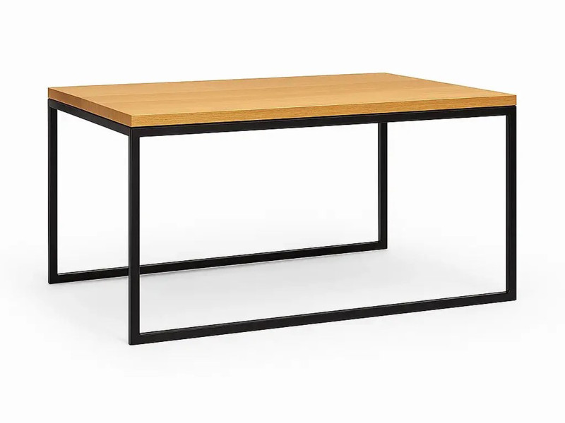 Ława Avinion 100x60 drewniana industrialna, kolor dębowy 790711