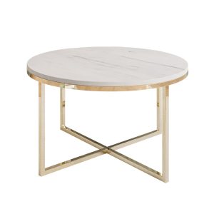 Ława CIRI-X złoty chrom/marmur levanto 224157 Ława CIRI-X złoty chrom/marmur levanto 224157