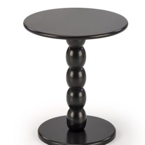 Ława CIRILLA 40x40cm czarna 874079 Ława CIRILLA 40x40cm czarna 874079