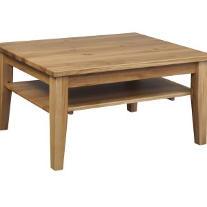 Ława dębowa 100×80 Core Oak z litego drewna, dąb olejowany Pure 765551
