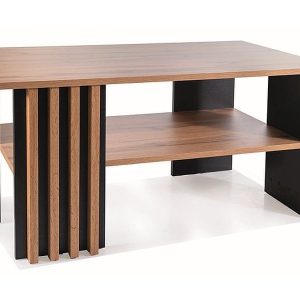 Ława EVITA 100×60 dąb artisan/czarna 874122 Ława EVITA 100×60 dąb artisan/czarna 874122