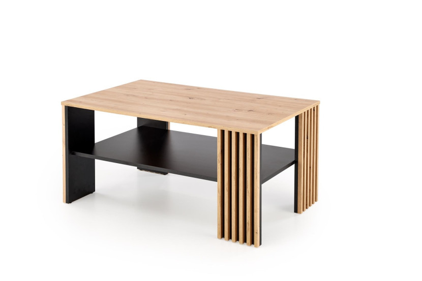Ława FEMINA 110x65 dąb artisan/czarna 874072