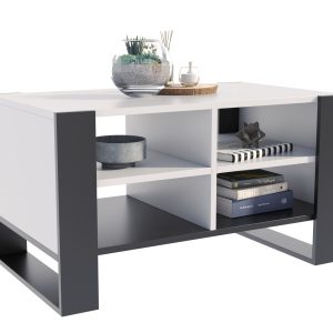 Ława Figa biało/czarny 651422 Ława Figa biało/czarny 651422