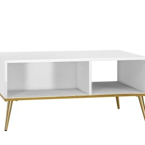Ława GALENA 90×60 biały połysk 432595 Ława GALENA 90×60 biały połysk 432595