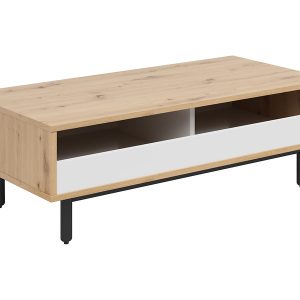 Ława Gap 110×60 dąb artisan/biały 228606 Ława Gap 110×60 dąb artisan/biały 228606