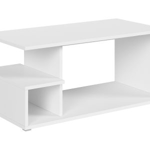 Ława Gato 100×50 z półką biały alpejski 28094