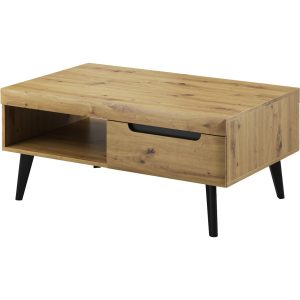 Ława GROVE 11 dąb artisan / czarny 265761