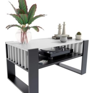 Ława Iga biało/czarna 651418 Ława Iga biało/czarna 651418
