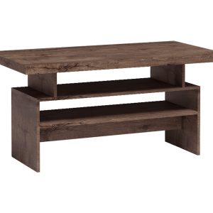 Ława INDIANAPOLIS JESION CIEMNY z półką blat 120 cm salon stolik 136800 Ława INDIANAPOLIS JESION CIEMNY z półką blat 120 cm salon stolik 136800