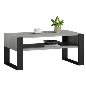 Ława Kaja beton/czarny 643246 Ława Kaja beton/czarny 643246