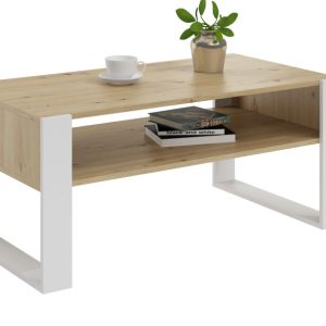 Ława Kaja dąb artisan/biały 643243 Ława Kaja dąb artisan/biały 643243